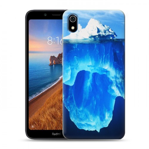 Дизайнерский силиконовый чехол для Xiaomi RedMi 7A айсберг