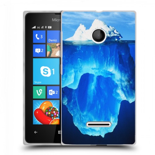 Дизайнерский пластиковый чехол для Microsoft Lumia 435 айсберг