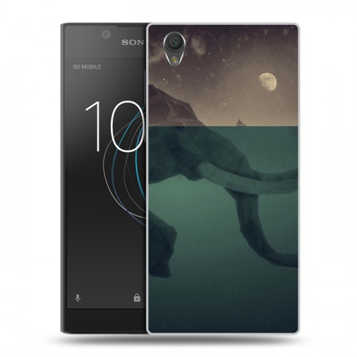 Дизайнерский пластиковый чехол для Sony Xperia L1 айсберг