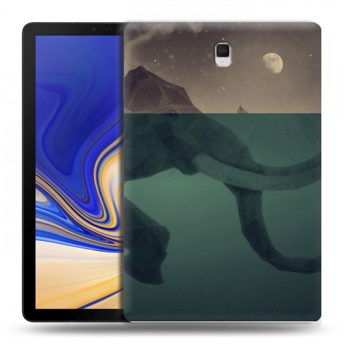 Дизайнерский силиконовый чехол для Samsung Galaxy Tab S4 айсберг