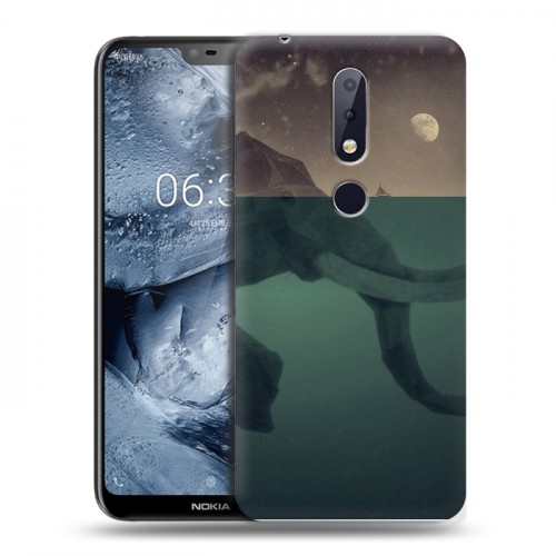 Дизайнерский пластиковый чехол для Nokia 6.1 Plus айсберг