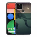 Дизайнерский пластиковый чехол для Google Pixel 5 айсберг