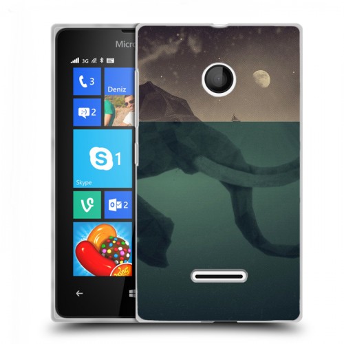 Дизайнерский пластиковый чехол для Microsoft Lumia 435 айсберг