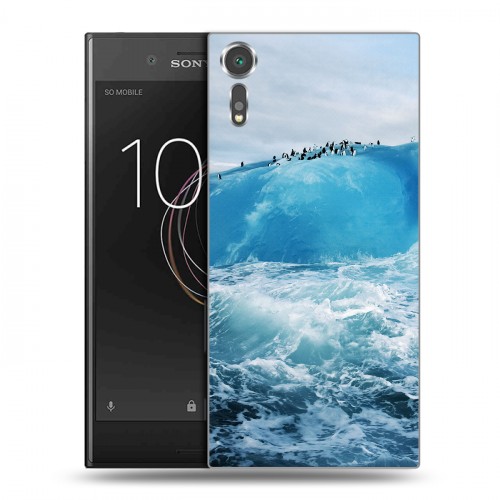 Дизайнерский пластиковый чехол для Sony Xperia XZs айсберг