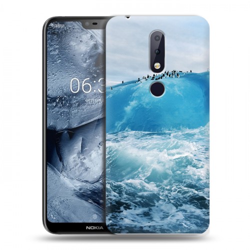 Дизайнерский пластиковый чехол для Nokia 6.1 Plus айсберг