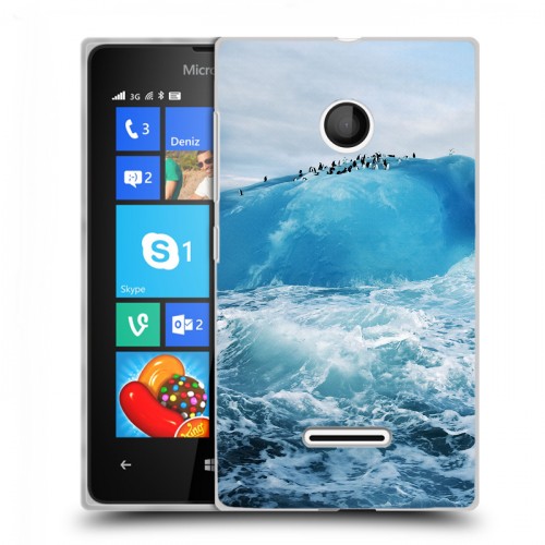 Дизайнерский пластиковый чехол для Microsoft Lumia 435 айсберг