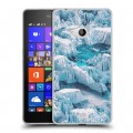 Дизайнерский пластиковый чехол для Microsoft Lumia 540 айсберг