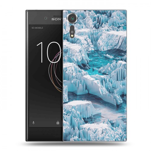 Дизайнерский пластиковый чехол для Sony Xperia XZs айсберг