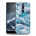 Дизайнерский пластиковый чехол для Nokia 5.1 айсберг