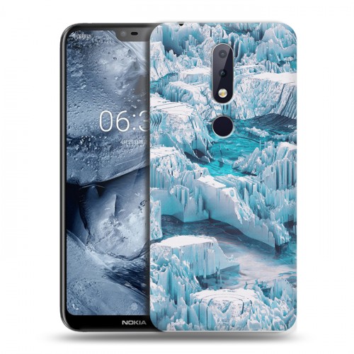 Дизайнерский пластиковый чехол для Nokia 6.1 Plus айсберг