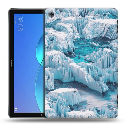 Дизайнерский силиконовый чехол для Huawei MediaPad M5 Lite айсберг