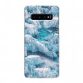 Дизайнерский силиконовый чехол для Samsung Galaxy S10 айсберг