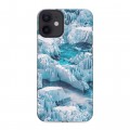 Дизайнерский силиконовый с усиленными углами чехол для Iphone 12 Mini айсберг