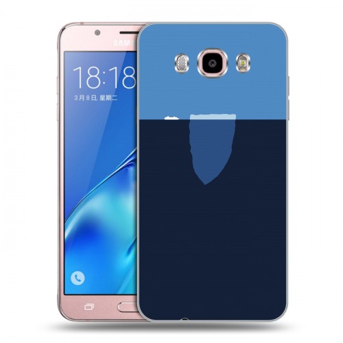 Дизайнерский силиконовый с усиленными углами чехол для Samsung Galaxy J5 (2016) айсберг