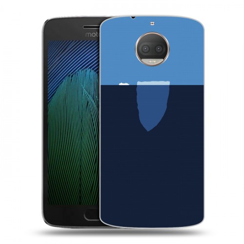 Дизайнерский пластиковый чехол для Motorola Moto G5s Plus айсберг