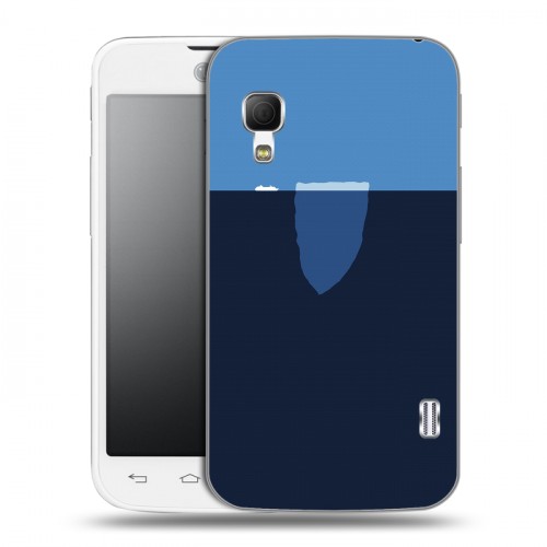 Дизайнерский пластиковый чехол для LG Optimus L5 2 II айсберг