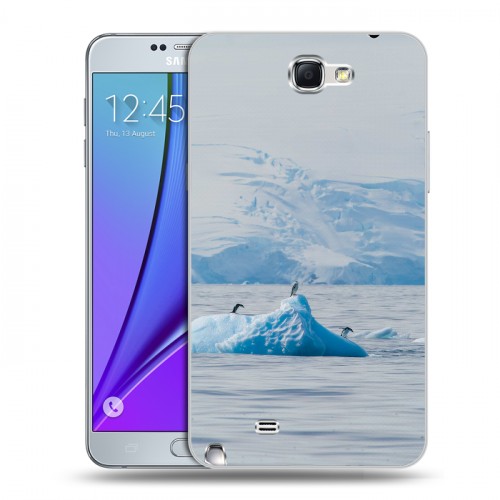 Дизайнерский пластиковый чехол для Samsung Galaxy Note 2 айсберг