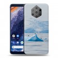 Дизайнерский силиконовый чехол для Nokia 9 PureView айсберг