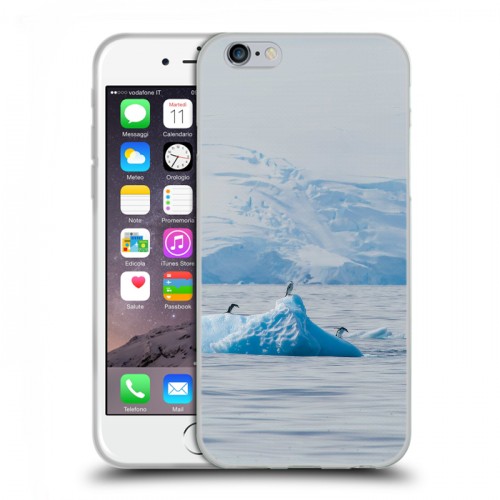 Дизайнерский пластиковый чехол для Iphone 6/6s айсберг