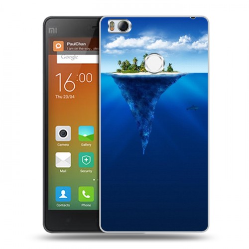 Дизайнерский силиконовый чехол для Xiaomi Mi4S айсберг