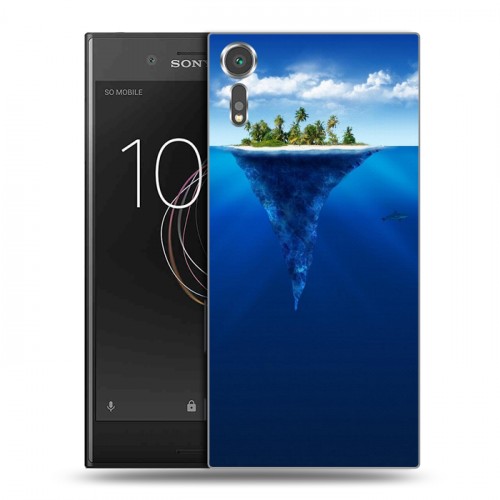 Дизайнерский пластиковый чехол для Sony Xperia XZs айсберг