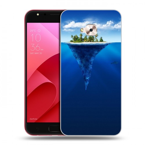 Дизайнерский пластиковый чехол для ASUS ZenFone 4 Selfie Pro айсберг