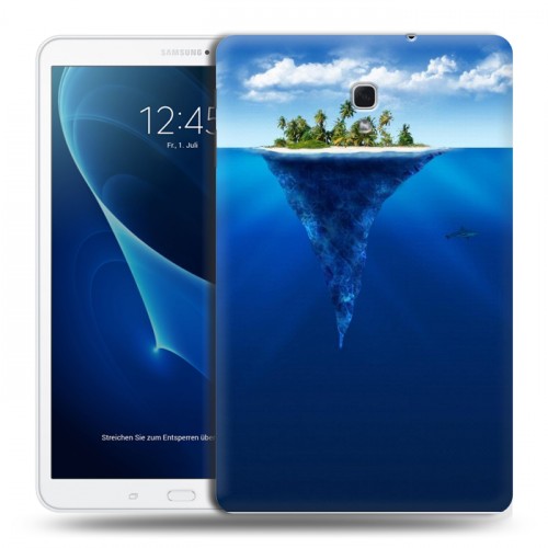 Дизайнерский силиконовый чехол для Samsung Galaxy Tab A 10.5 айсберг