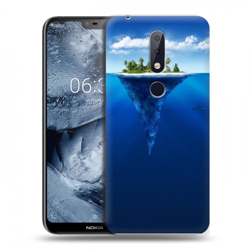 Дизайнерский пластиковый чехол для Nokia 6.1 Plus айсберг