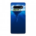 Дизайнерский силиконовый чехол для Samsung Galaxy S10 айсберг