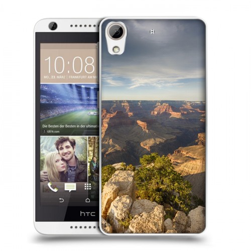 Дизайнерский силиконовый чехол для HTC Desire 626 каньоны