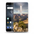 Дизайнерский пластиковый чехол для Nokia 6 (2018) каньоны