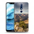 Дизайнерский силиконовый чехол для Nokia 5.1 Plus каньоны