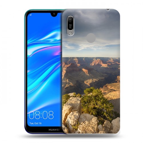 Дизайнерский пластиковый чехол для Huawei Y6 (2019) каньоны