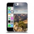 Дизайнерский пластиковый чехол для Iphone 5c каньоны