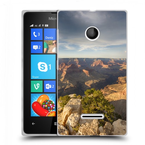 Дизайнерский пластиковый чехол для Microsoft Lumia 435 каньоны