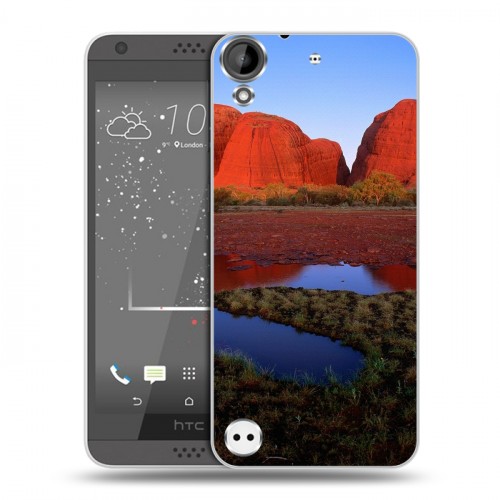 Дизайнерский пластиковый чехол для HTC Desire 530 каньоны