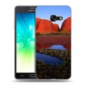 Дизайнерский силиконовый с усиленными углами чехол для Samsung Galaxy A3 (2017) каньоны