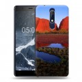 Дизайнерский пластиковый чехол для Nokia 5.1 каньоны