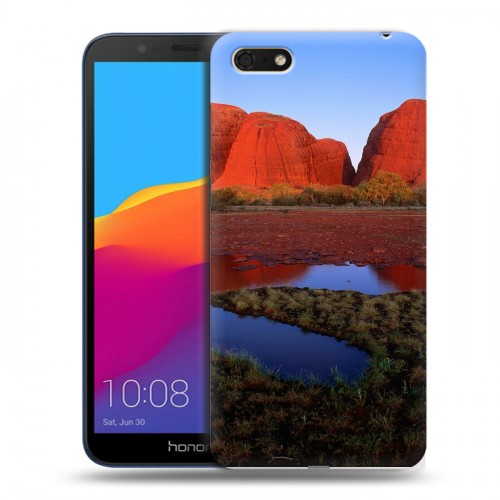 Дизайнерский пластиковый чехол для Huawei Honor 7A каньоны
