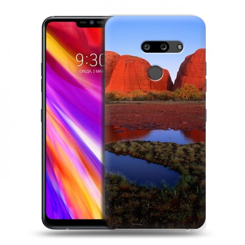 Дизайнерский пластиковый чехол для LG G8 ThinQ каньоны