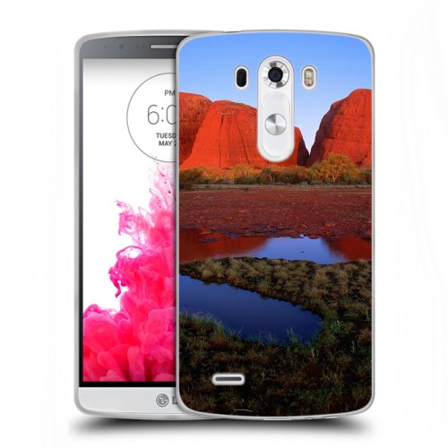 Дизайнерский пластиковый чехол для LG G3 (Dual-LTE) каньоны