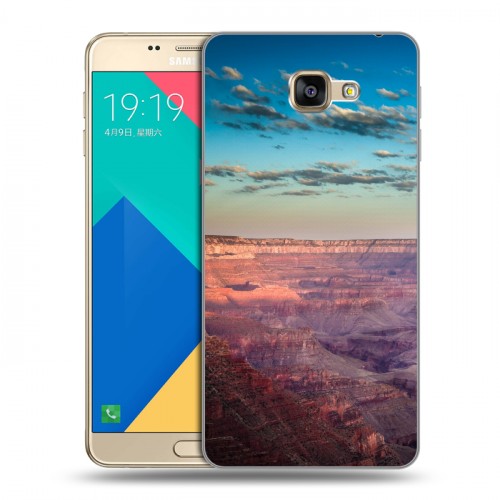 Дизайнерский силиконовый чехол для Samsung Galaxy A9 каньоны