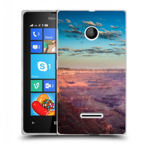 Дизайнерский пластиковый чехол для Microsoft Lumia 435 каньоны