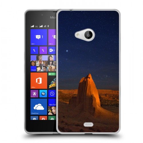 Дизайнерский пластиковый чехол для Microsoft Lumia 540 каньоны