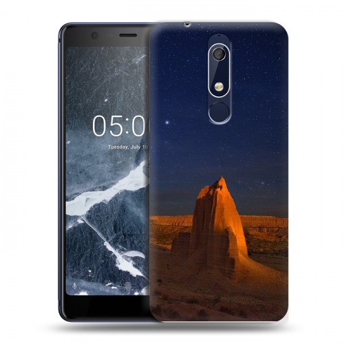 Дизайнерский пластиковый чехол для Nokia 5.1 каньоны