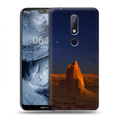 Дизайнерский силиконовый чехол для Nokia 6.1 Plus каньоны