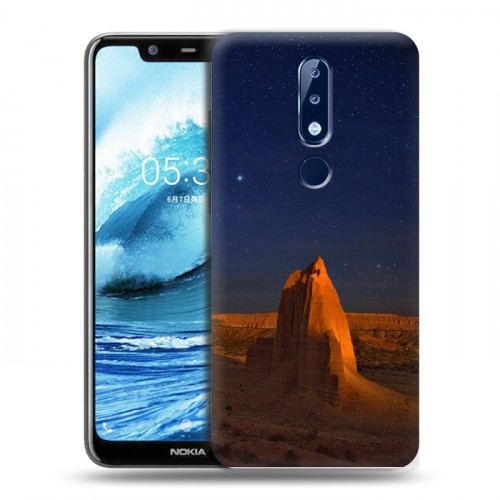 Дизайнерский пластиковый чехол для Nokia 5.1 Plus каньоны