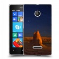 Дизайнерский пластиковый чехол для Microsoft Lumia 435 каньоны