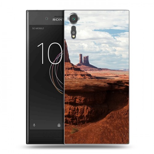 Дизайнерский пластиковый чехол для Sony Xperia XZs каньоны