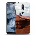 Дизайнерский пластиковый чехол для Nokia 6.1 Plus каньоны